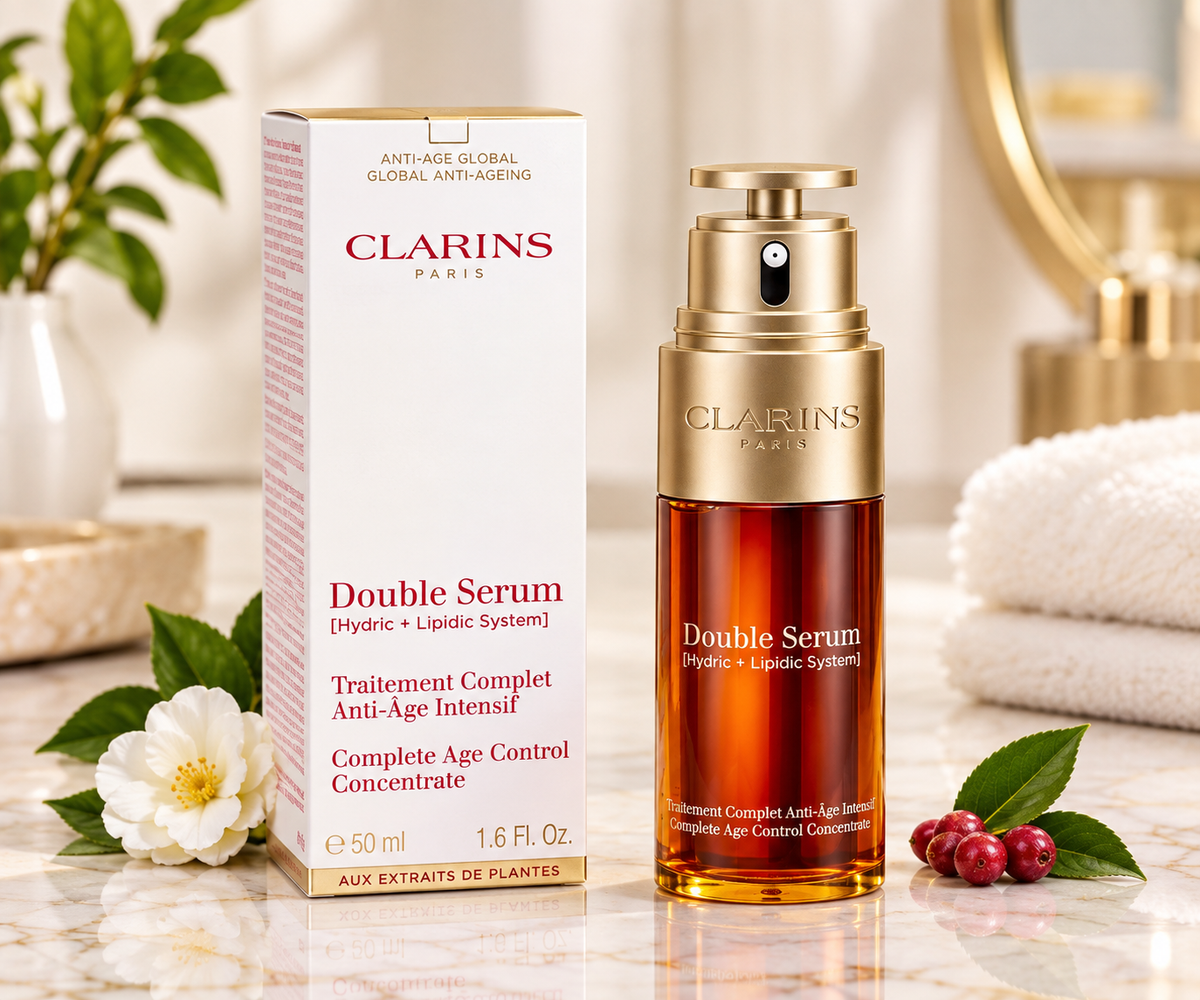 Clarins Double Serum Hydric + Lipidic System – 50ml