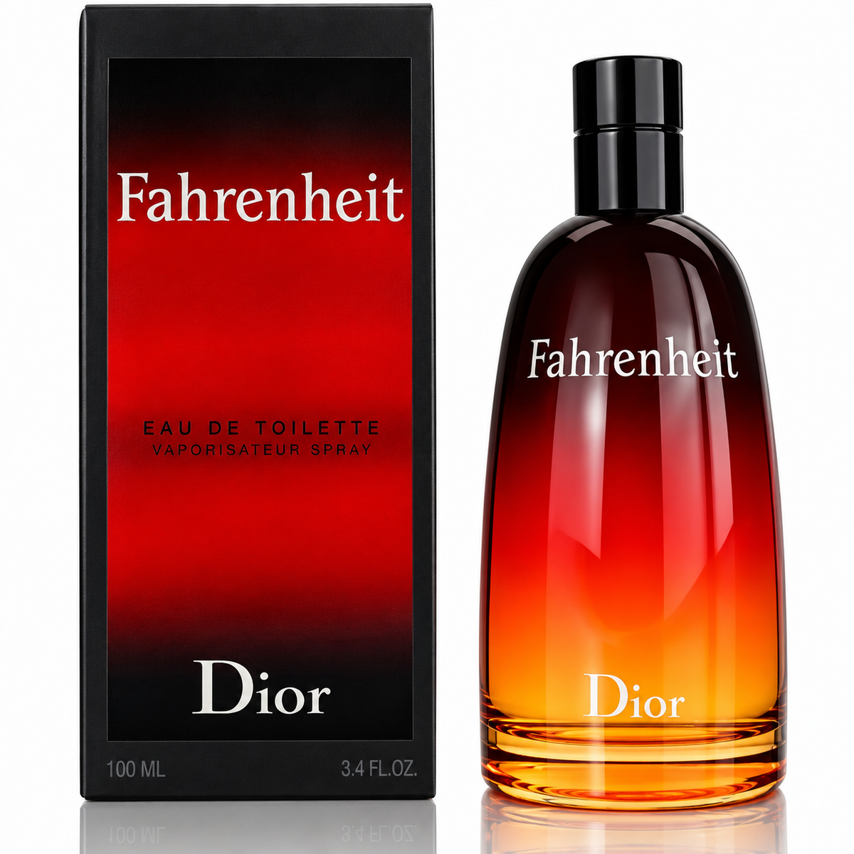 Dior Fahrenheit Eau de Toilette for Men – Classic Woody Leather Fragrance