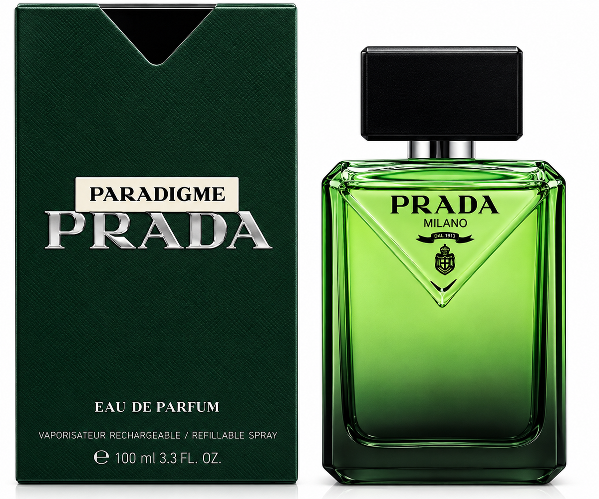 Prada Paradigme Eau de Parfum 100ml / 3.3 fl oz – Men's Fragrance