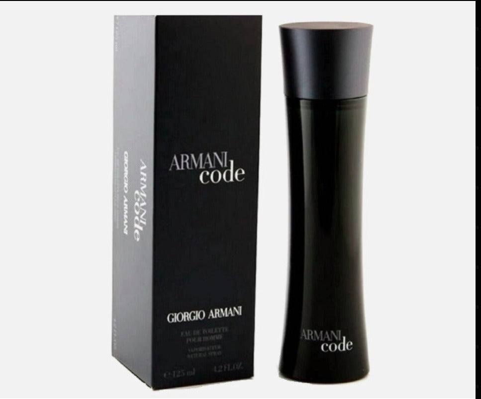 Giorgio Armani Code Eau de Toilette for Men 125ml / 4.2 oz – Men's Designer Fragrance